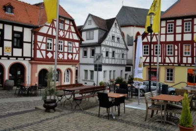 Altstadt in Oppenheim: Am Marktplatz